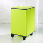 MM100 Colour Multi-Media Cabinet Lime Green